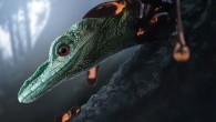 An artist’s impression of Oculudentavis naga, which was between 5 and 8 cm (2-3 inches) long, not including its tail. Image credit: Stephanie Abramowicz / Peretti Museum Foundation / Current Biology.