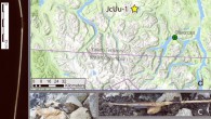 Photographs of the find location and the 6,000-year-old throwing dart recovered in 2018 in Yukon, Canada: (a) composite photograph of the dart; (b) dart in its discovery location, showing the distal end; (c) dart in its discovery location showing the proximal end; (d) map with location of the ice patch site JcUu-1, near Alligator Lake, southern Yukon, in the overlapping traditional territories of the Carcross/Tagish First Nation and the Kwanlin Dün First Nation; (e) view of the ice patch JcUu-1 from the west with approximate find location marked. Image credit: Yukon Government.