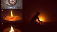 Photograph of the experiment with stone lamps: (A) the experiment before being lit; (B) the experiment after functioning for 1 min; (C) the experiment after functioning for 43 min. Image credit: Medina-Alcaide et al., doi: 10.1371/journal.pone.0250497.