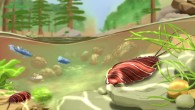 Oxyuropoda ligioides in its 365-million-year-old continental environment (Kiltorcan, Kilkenny, Ireland). Image credit: Diane Dabir Moghaddam.