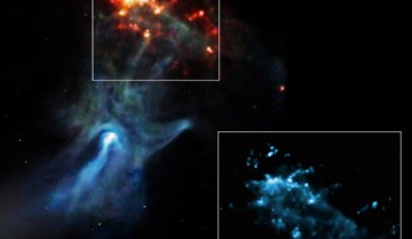 This image from NASA’s Chandra X-ray Observatory shows the supernova remnant MSH 15-52. Image credit: NASA / SAO / NCSU / Borkowski et al.
