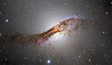 This DEC image shows Centaurus A, a giant galaxy located some 13 million light-years away in the constellation of Centaurus. Image credit: CTIO / NOIRLab / DOE / NSF / AURA / M. Soraisam, University of Illinois at Urbana-Champaign & NOIRLab / T.A. Rector, University of Alaska Anchorage & NOIRLab / M. Zamani, NOIRLab / D. de Martin, NOIRLab.