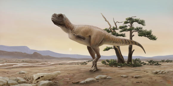 Life reconstruction of Kurupi itaata. Image credit: Júlia d’Oliveira, doi: 10.1016/j.jsames.2021.103551.