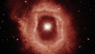 This Hubble image shows a giant star called AG Carinae. The color image was made from separate exposures taken in the visible region of the spectrum with Hubble’s Wide Field Planetary Camera 2 (WFPC2) and Wide Field Camera 3 (WFC3). It is based on data obtained through two filters. The color results from assigning different hues to each monochromatic image associated with an individual filter. Image credit: NASA / ESA / Hubble / A. Nota / C. Britt.