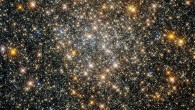 This Hubble image shows the globular cluster Palomar 6. The color image is a composite of separate exposures acquired by Hubble’s Wide Field Camera 3 (WFC 3) and Advanced Camera for Surveys (ACS). Image credit: NASA / ESA / Hubble / R. Cohen.
