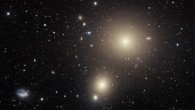 Members of the Fornax Cluster fill this image from the Dark Energy Camera on the Víctor M. Blanco 4-m Telescope at Cerro Tololo Inter-American Observatory. Image credit: CTIO / NOIRLab / DOE / NSF / AURA / T.A. Rector, University of Alaska Anchorage & NSF’s NOIRLab / J. Miller, Gemini Observatory & NSF’s NOIRLab / M. Zamani, NSF’s NOIRLab / D. de Martin, NSF’s NOIRLab.