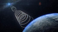 An artist’s impression of the ASKAP J173608.2-321635 source. Image credit: Sebastian Zentilomo.
