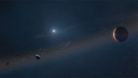 An artist’s rendition of the MOA-2010-BLG-477Lb exoplanet and its white-dwarf host. Image credit: W.M. Keck Observatory / Adam Makarenko.