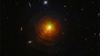 This Hubble image shows the carbon star CW Leonis. The image incorporates observations from 2011 and 2016 by Hubble’s Wide Field Camera 3 (WFC3). The star is brightest in the red filters, R and I, and therefore the simmering orange color pervading the center of the image well represents the real color of the star. Image credit: NASA / ESA / Hubble / T. Ueta / H. Kim.