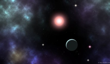 An artist’s impression of the sub-Neptune TOI-2285b and its parent star. Image credit: Sci-News.com.