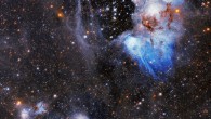 This Hubble image shows N44, an emission nebula located 170,000 light-years away in the southern constellation of Dorado. Image credit: NASA / ESA / Hubble / Ksoll et al. / Gladys Kober, NASA & Catholic University of America.