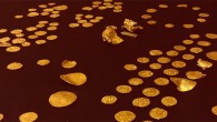 The West Norfolk hoard contains 131 gold coins and four other gold objects from the Anglo-Saxon period. Image credit: British Museum.