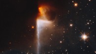 This Hubble images shows the dark nebula LDN 1165. Image credit: NASA / ESA / Hubble / T. Megeath, University of Toledo / K. Stapelfeldt, NASA’s Jet Propulsion Laboratory / Gladys Kober, NASA & Catholic University of America.