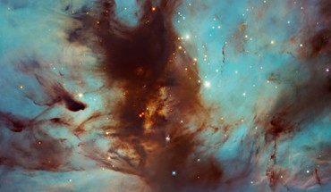 This Hubble image shows the Flame Nebula. Image credit: Hubble / NASA / ESA / N. Da Rio, University of Virginia / Gladys Kober, NASA & Catholic University of America.