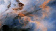 This Hubble image shows a part of the Flame Nebula, a large star-forming region in the constellation Orion that lies about 1,400 light-years from Earth. Image credit: NASA / ESA / Hubble / K. Stapelfeldt, NASA’s Jet Propulsion Laboratory / Gladys Kober, NASA & Catholic University of America.