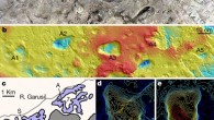 Laetoli location and site rediscovery: (a) a model of Laetoli site A generated using photogrammetry showing the five hominin footprints; (b) corresponding contour map of the site generated from a 3D surface scan with scale bar; (c) map of Laetoli localities 7 and 8, indicating the positions of bipedal trackways A, G and S; (d, e) topographical maps of the two best preserved A footprints, A2 (d) and A3 (e). Image credit: McNutt et al., doi: 10.1038/s41586-021-04187-7.