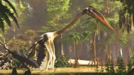 An artist’s rendition of Quetzalcoatlus northropi. Image credit: James Kuether.