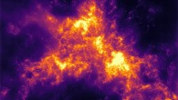 This image shows the Small Magellanic Cloud, a dwarf galaxy that is a satellite of our Milky Way Galaxy. Image credit: Pingel et al., arXiv: 2111.05339.