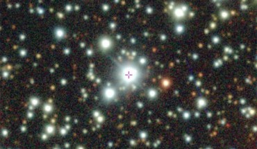This color image from the DECam Plane Survey shows TIC 400799224. Image credit: Powell et al., doi: 10.3847/1538-3881/ac2c81.