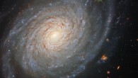 This Hubble image shows NGC 976, a spiral galaxy located 150 million light-years away in the constellation of Aries. Image credit: NASA / ESA / Hubble / D. Jones / Riess et al.