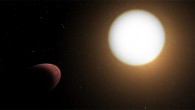 WASP-103b has been deformed by the strong tidal forces between the planet and its host star. Image credit: ESA.