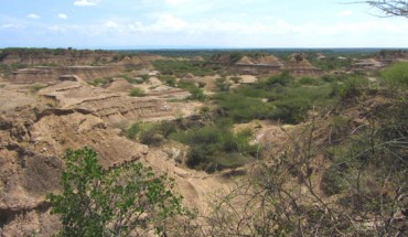 A view of the Omo-Kibish geological formation in southwestern Ethiopia. Credit: Céline Vidal.