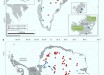 Global inventory of subglacial lakes: (a) inventory of northern hemisphere subglacial lakes (SGLs); the top right inset shows the location of part a (red box) in the northern hemisphere; (b) inventory of SGLs beneath the Antarctic Ice Sheet; the extents of larger lakes (such as PEL Lake and Lake Vostok) are defined by blue polygons; red circles represent stable lakes identified from radio-echo sounding (RES), and blue triangles represent active lakes that have been observed to drain at least once during the observation period; lakes labeled in green have been accessed and cleanly sampled with the exception of Glacier de Tête Rousse, which was monitored using boreholes (water level) and sonar (cavity geometry), and Lake Vostok. MIC - Mýrdalsjökull Ice Cap, VIC - Vatnajökull Ice Cap. Image credit: Livingstone et al., doi: 10.1038/s43017-021-00246-9.