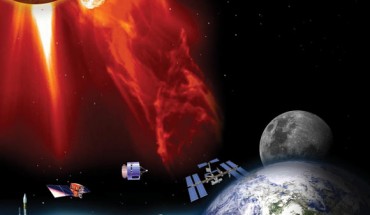 Many technologies key to modern society are vulnerable to solar storms. Image credit: National Space Weather Program.