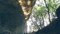 View of Grotte Mandrin, France. Image credit: Ludovic Slimak.