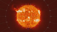 This image, taken by the Full Sun Imager (FSI) onboard the ESA/NASA Solar Orbiter on February 15, 2022, shows the giant solar prominence eruption on the Sun. Image credit: ESA / NASA / Solar Orbiter / EUI.