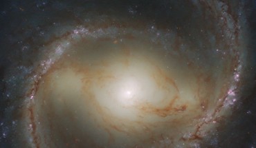 This Hubble image shows Messier 91, a barred spiral galaxy some 56 million light-years away in the constellation of Coma Berenices. Image credit: NASA / ESA / Hubble / J. Lee / PHANGS-HST Team.
