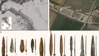 Copper-alloy daggers from Pragatto, a Bronze Age domestic site in northern Italy: (A) site location; (B) aerial view of the site highlighting excavation areas A, B and C; (C) copper-alloy daggers analyzed by Caricola et al. Image credit: Caricola et al., doi: 10.1038/s41598-022-09983-3.