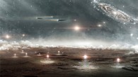 Astronomers hope to send a message toward the center of our Milky Way Galaxy. Image credit: Andriy Sydorenko.
