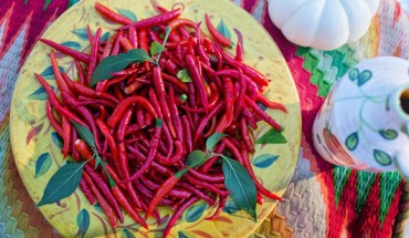 Capsaicin is a chemical compound derived from chili peppers. Image credit: Jill Wellington.