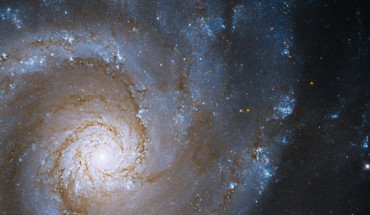 This Hubble image shows NGC 3631, a grand design spiral galaxy some 53 million light-years away in the constellation of Ursa Major. Image credit: NASA / ESA / A. Filippenko, University of California, Berkeley / D. Sand, University of Arizona / G. Kober, NASA’s Goddard Space Flight Center / Catholic University of America.