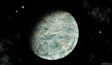 An artist’s impression of a free-floating exoplanet. Image credit: Sci-News.com.