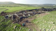 The ruins of the ancient agricultural farmstead at Horbat Assad in the Galilee region, Israel. Image credit: Emil Aladjem, Israel Antiquities Authority.