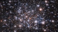 This Hubble image shows Ruprecht 106, a globular cluster some 69,100 light-years away in the constellation of Centaurus. The color image was made from separate exposures taken in the visible and near-infrared regions of the spectrum with Hubble’s Advanced Camera for Surveys. Two filters were used to sample various wavelengths. The color results from assigning different hues to each monochromatic image associated with an individual filter. Image credit: NASA / ESA / Hubble / A. Dotter.