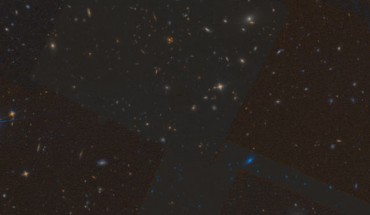 A patch of sky imaged by the 3D-DASH survey. Image credit: Mowla et al., doi: 10.3847/1538-4357/ac71af.