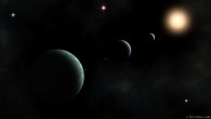 An artist’s impression of the HD 33142 planetary system, which is located 397 light-years away in the constellation of Lepus. Image credit: Sci-News.com.