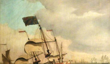 The Wreck of H.M.S. Gloucester off Yarmouth, 6 May 1682, by Monamy Swain, c. 1780. Image credit: National Maritime Museum, London.