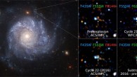 Color images of NGC 1309 both before and after SN 2012Z. Image credit: NASA / ESA / Hubble / McCully et al., doi: 10.3847/1538-4357/ac3bbd.