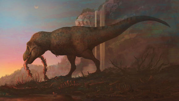 Tyrannosaurus rex. Image credit: Mark Witton.