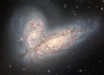 This image from the Gemini North telescope shows a pair of interacting spiral galaxies: NGC 4568 (bottom) and NGC 4567 (top). Image credit: International Gemini Observatory / NOIRLab / NSF / AURA / T.A. Rector, University of Alaska Anchorage & NSF’s NOIRLab / J. Miller, Gemini Observatory & NSF’s NOIRLab / M. Zamani, NSF’s NOIRLab / D. de Martin, NSF’s NOIRLab.