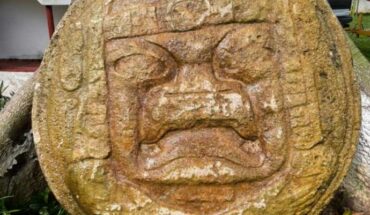 The 2,500-year-old Olmec relief from the state of Tabasco, south-eastern Mexico. Image credit: INAH Tabasco Center.