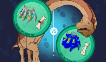 Jannel et al. suggest that a soft tissue pad in sauropods would have reduced bone stresses. Image credit: Andréas Jannel.