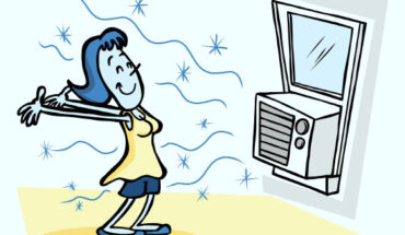 High concentrations of OH radicals were found when people were exposed to ozone in a climate-controlled chamber, and were a product of a reaction with the skin-oil squalene. Image credit: Richard Duijnstee.