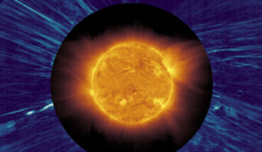 This image, obtained with the Metis instrument onboard ESA’s Solar Orbiter on March 25, 2022, shows the solar corona. Image credit: Telloni et al., doi: 10.3847/2041-8213/ac8104.
