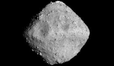 This image of the asteroid Ryugu was captured by the Optical Navigation Camera - Telescopic (ONC-T) on JAXA’s Hayabusa-2 spacecraft on June 26, 2018, from a distance of 13.7 miles (22 km). Image credit: JAXA / University of Tokyo / Kochi University / Rikkyo University / Nagoya University / Chiba Institute of Technology / Meiji University / Aizu University / AIST.