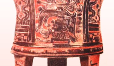 A cinnabar-painted vessel from the Maya site of Kaminaljuyu in southern Guatemala. Image credit: Kidder et al. / Cook et al., doi: 10.3389/fenvs.2022.986119.